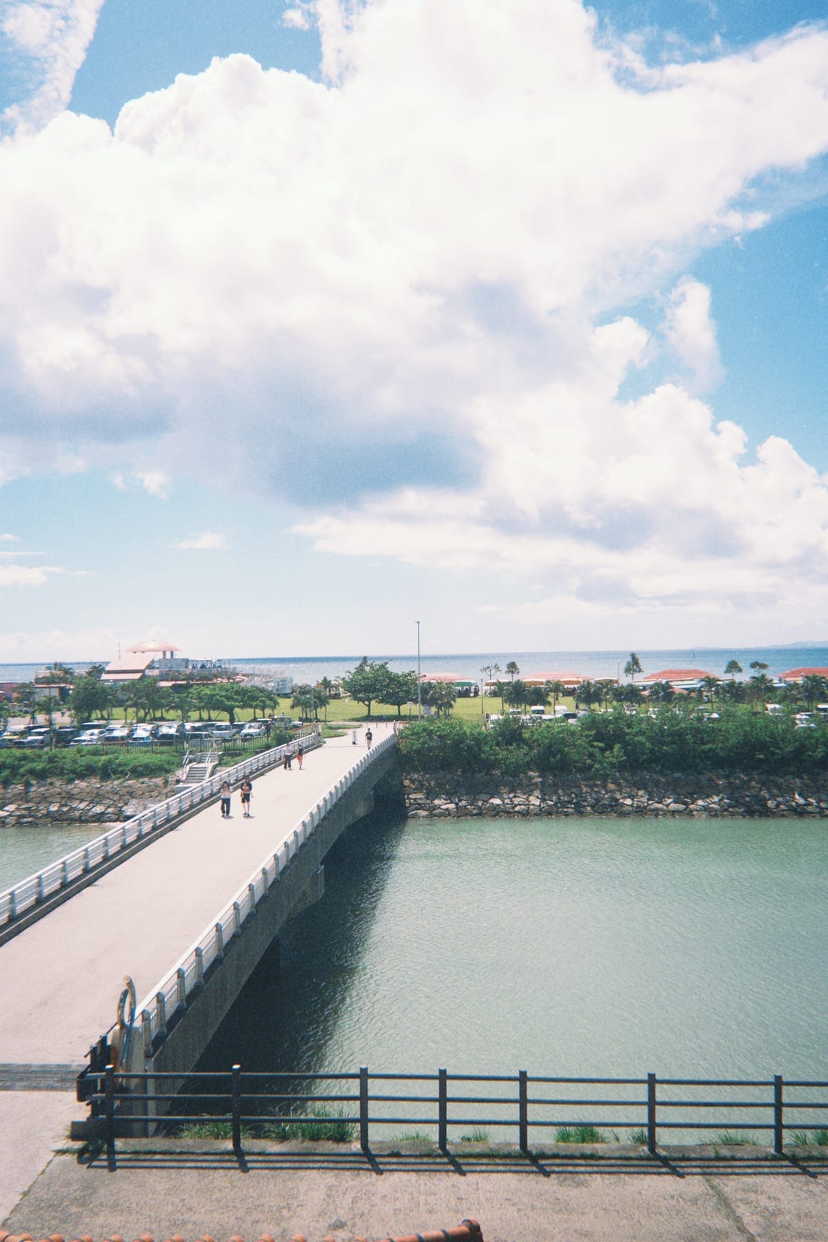 A bridge over a river in Okinawa
